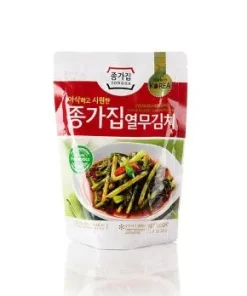 Yeolmu (Junge Rettich Strünke), eingelegt, Jongga, 500 g