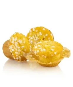 Mini Muffins, Vanille / Zitrone, gefüllt, beldessert, TK, 1,08 kg, 72 x 15g