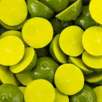Limettenhälften aus Schokolade, dobla (77312), 223 g, 36 St – Bild 2