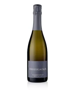 2020er Chardonnay Sekt, brut, 12 % vol., Dreissigacker BIO, 750 ml