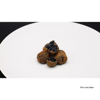 Mini Croquetas – Kroketten mit Tintenfisch & Tinte, Luxury Tapas, TK, 1 kg, ca.70 St