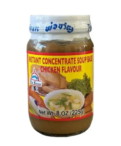 Por Kwan Instant Suppenbasis Konzentrat Huhn Geschmack 225g | Instant Concentrate Soup Base Chicken Flavour
