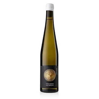 2023er „Steingrüble“ Riesling QW, trocken, 12 % vol., Leon Gold, BIO, 750 ml – Bild 2