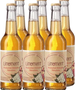 6er Box Limoment Rhabarber-Holunder – Limonade