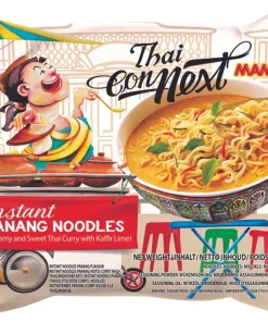 MAMA Instant Nudeln Panang 85g | Rotes Curry nach Thailändischer Art | Thai Connext Nudelsuppen