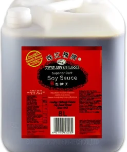 8 Liter PEARL RIVER BRIDGE Dunkle Sojasauce Superior Dark Soy Sauce Sojasoße