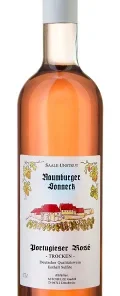 Wein Saale Unstrut Rosé Portugieser 2024 trocken Weingut Schulze Deutscher Qualitätswein Naumburger Sonneck