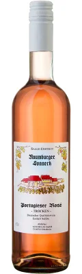 Wein Saale Unstrut Rosé Portugieser 2024 trocken Weingut Schulze Deutscher Qualitätswein Naumburger Sonneck