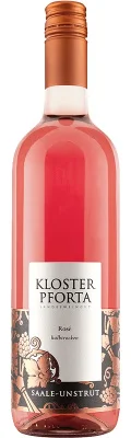 Wein Saale Unstrut Rosé Cuvée 2023 halbtrocken Landesweingut Kloster Pforta Deutscher Qualitätswein – Bild 2