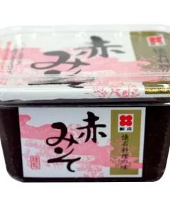 [ 300g ] SHINJYO MISO Suppen-Paste, DUNKEL [ Aka Shiro Miso ] Miso Suppe / Japan