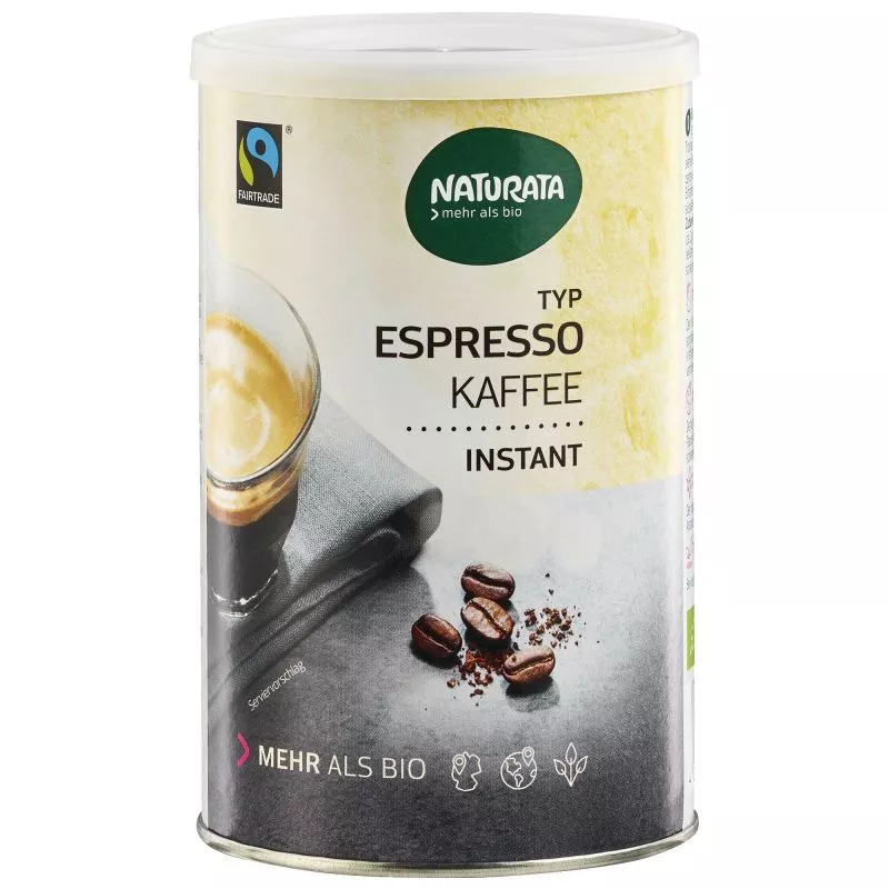 Espresso Bohnenkaffee, Instant (Naturata) – Bild 2