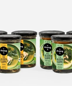 Algensuppe Kombi 6er Set (3x Huhn + 3x Shiitake)