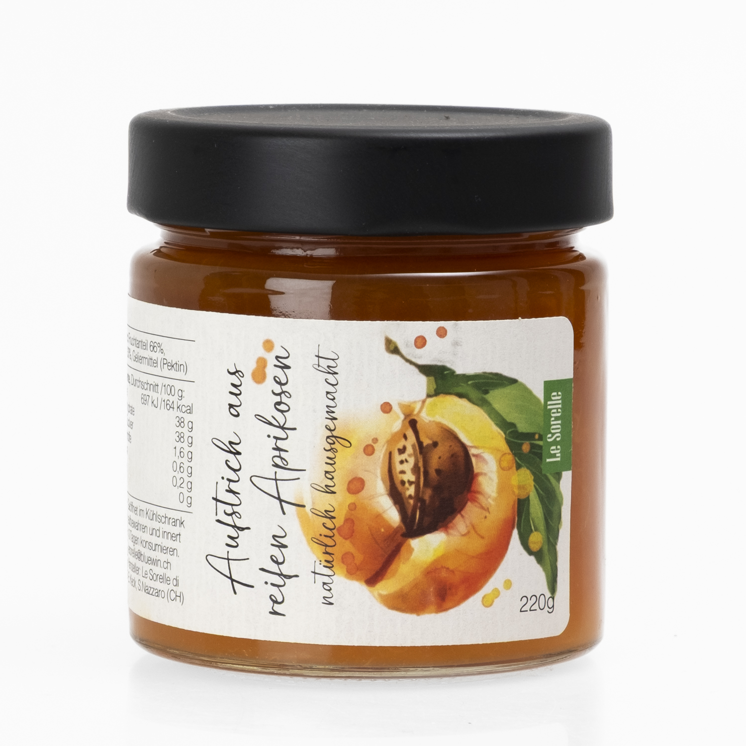Aufstrich aus reifen Aprikosen (Apricot jam) 220g – Bild 2