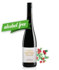 Obsthof Retter Edition Sommelier – WILD Preiselbeere – alkoholfreie Alternative zum Wein