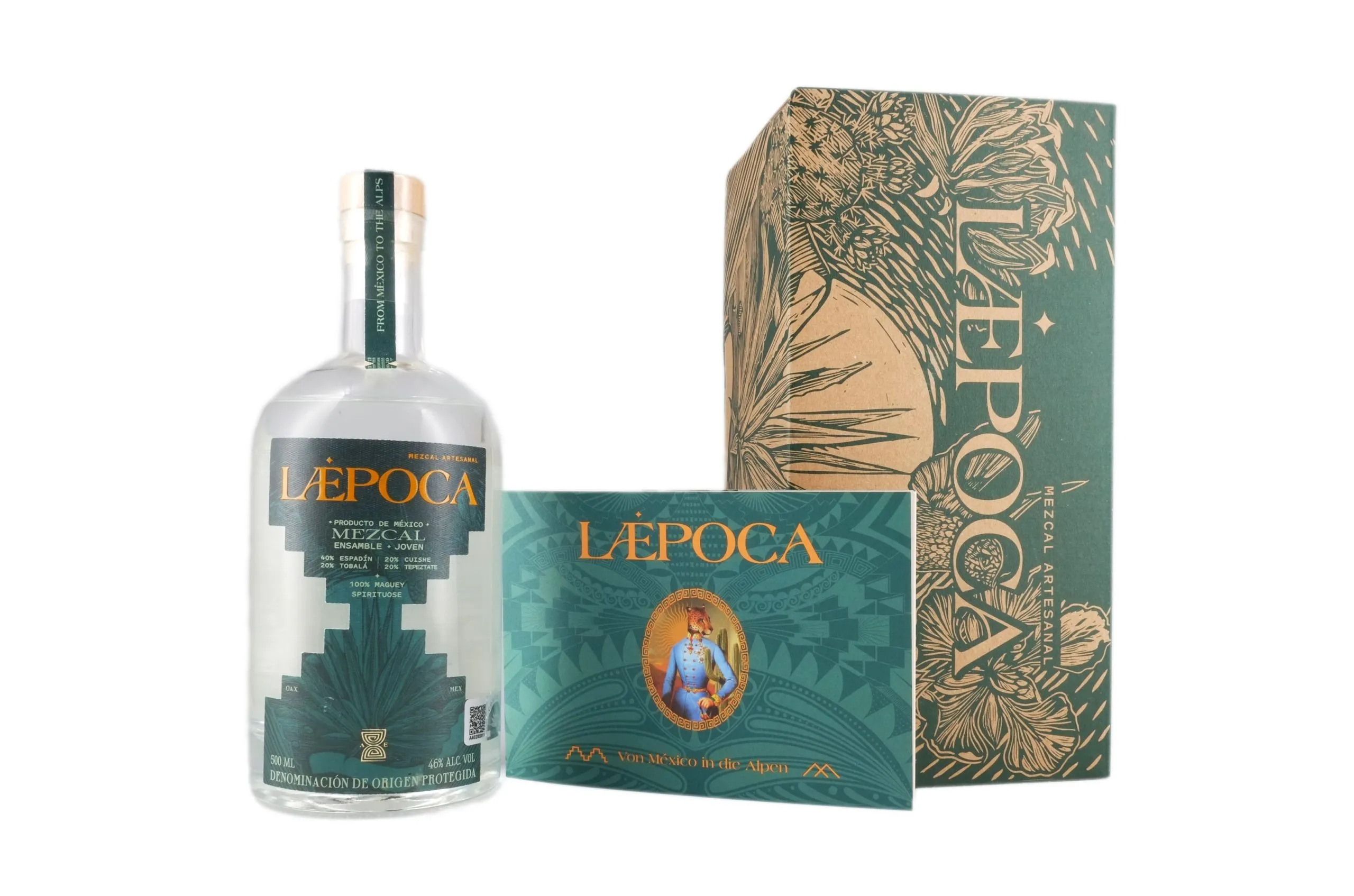 LAEPOCA Mezcal Ensamble | Joven & Artesanal | 46 Vol. % Alk. – Bild 2