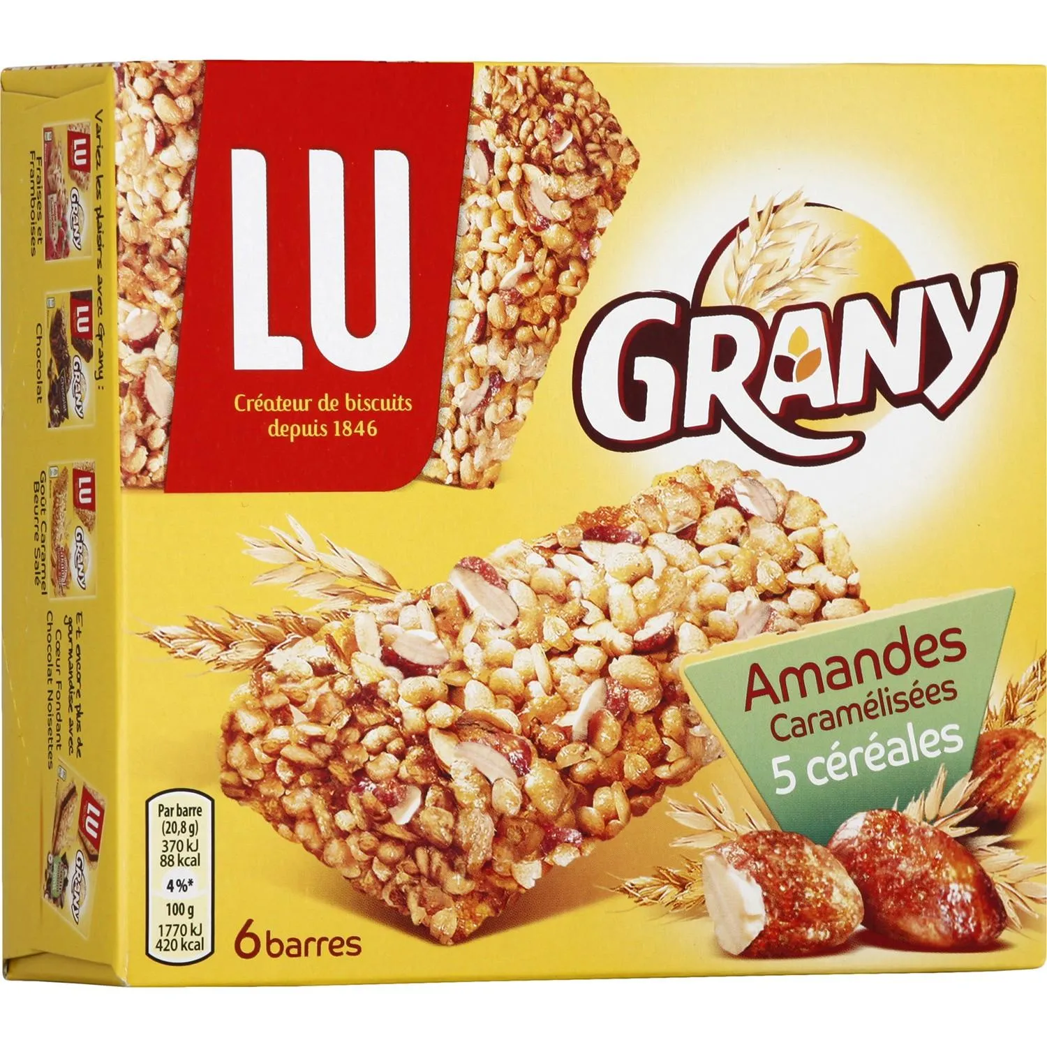 Grany Müsli- / Mandelriegel – Bild 2