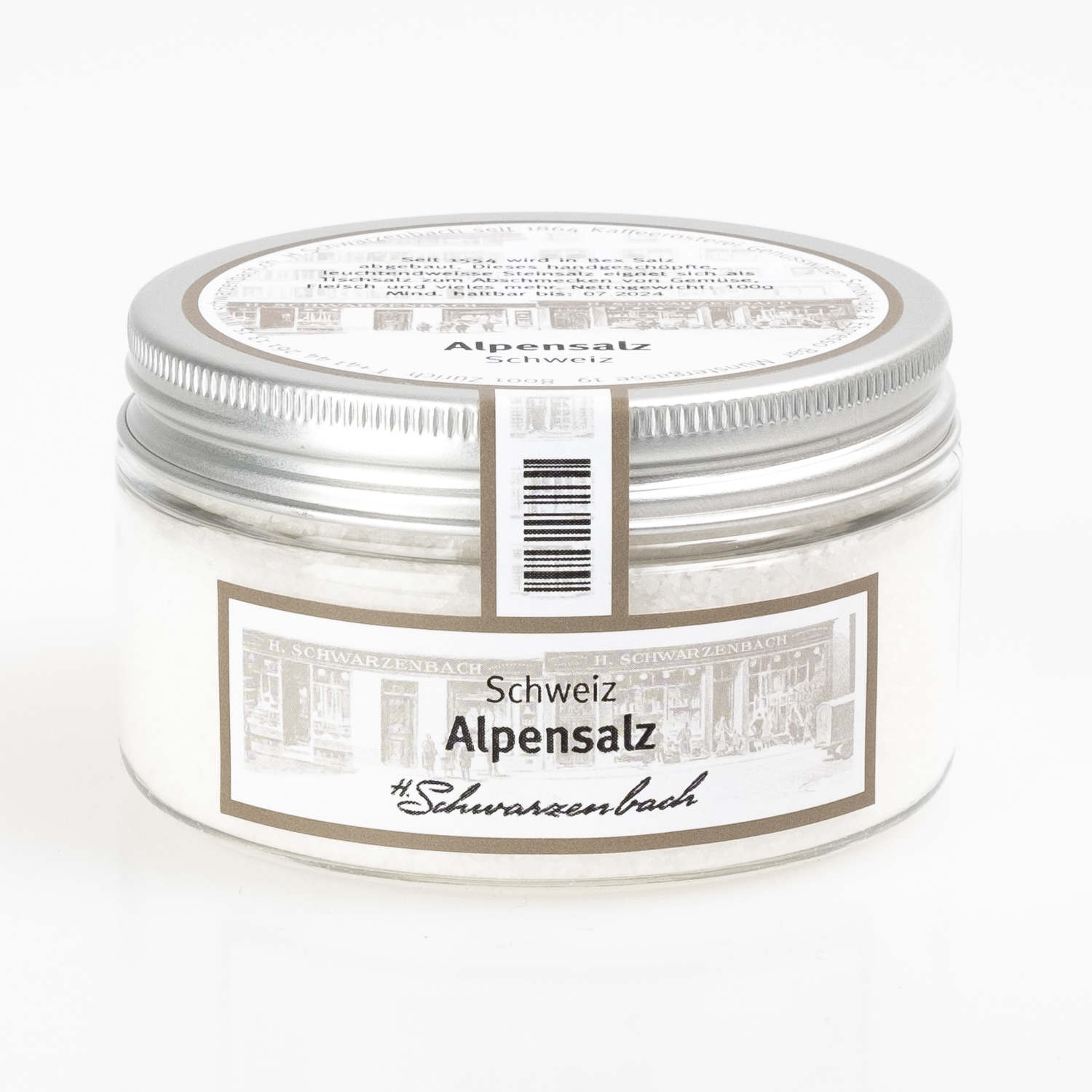 Alpensalz “Fleur des Alpes”, Bex Schweiz 100g – Bild 3