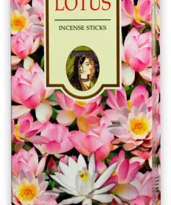 HEM 120 Räucherstäbchen [ PRECIOUS LOTUS ] handgerollte Räucherstäbchen aus Indien