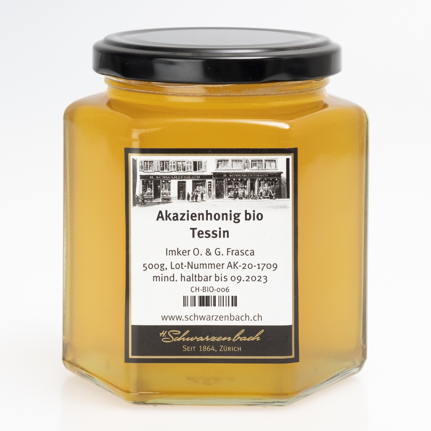 Akazienhonig Tessin bio 500g – Bild 2