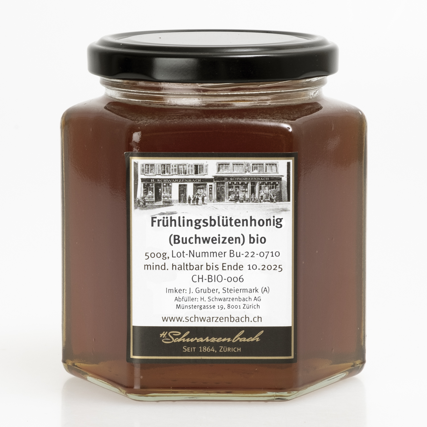 Buchweizenhonig bio 500g – Bild 2