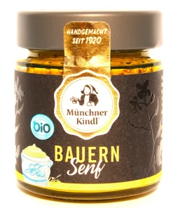 Bio Bauern Senf im 125ml Glas