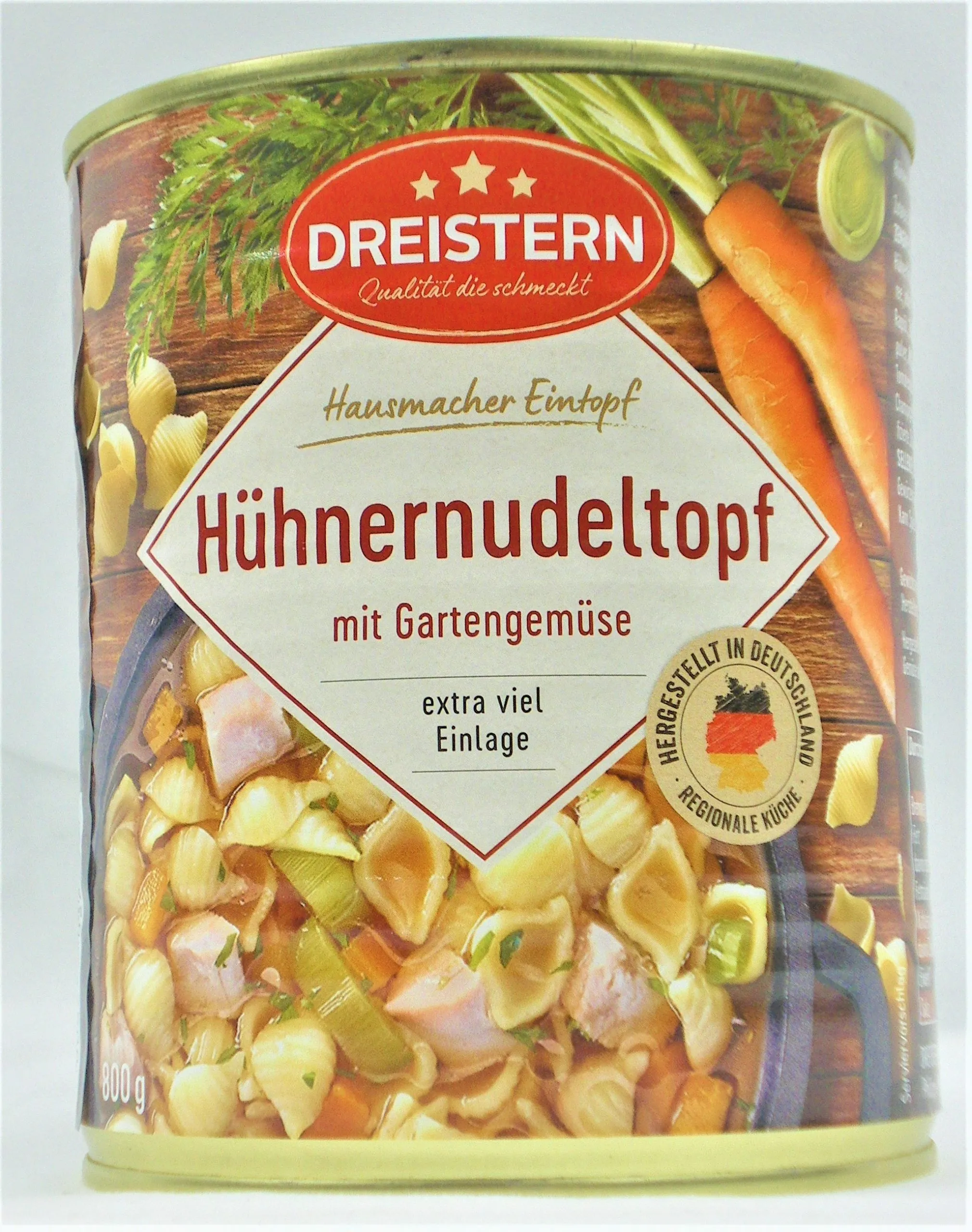 Hühnernudeltopf in der Dose – Bild 2