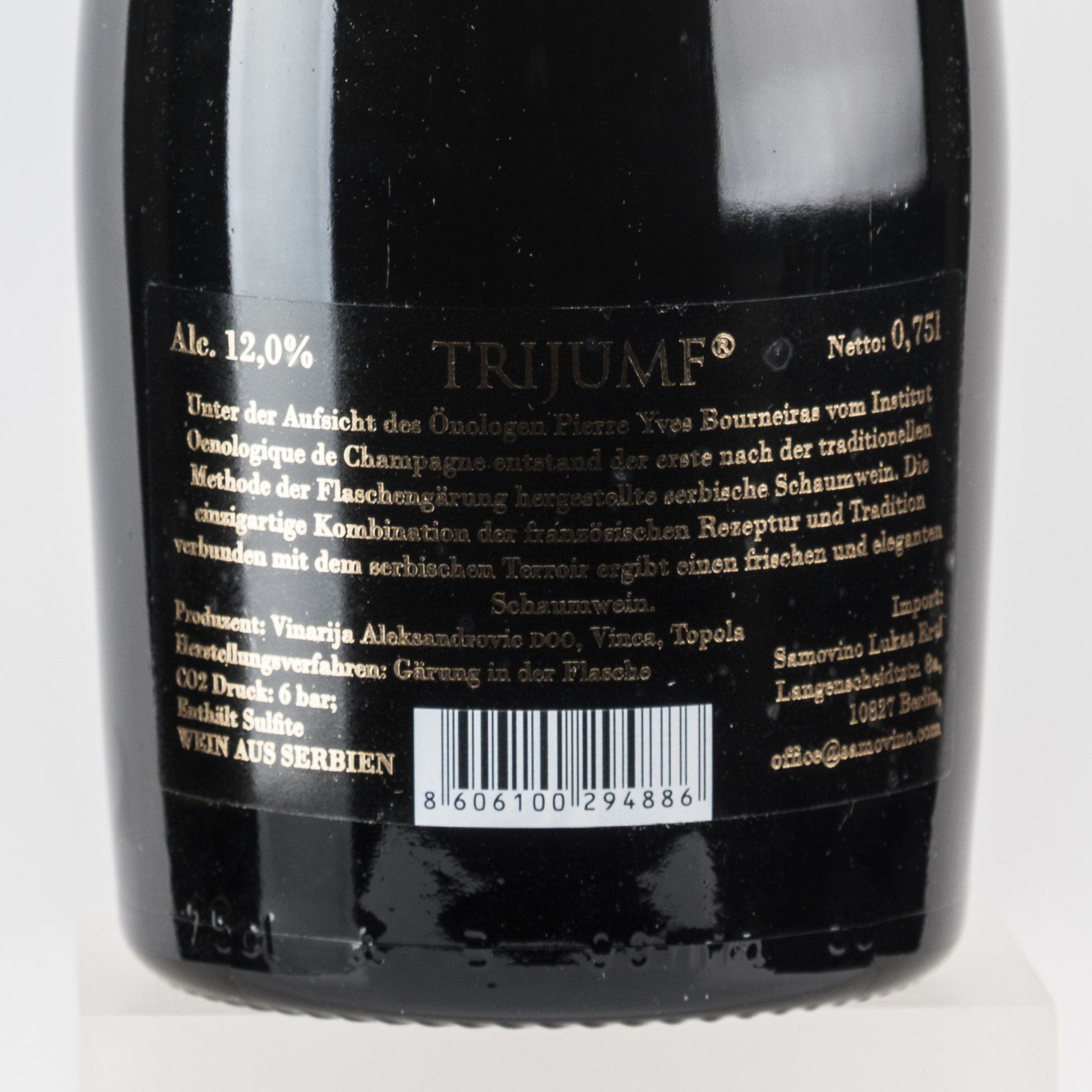 TRIJUMF NOIR SCHAUMWEIN – Bild 3