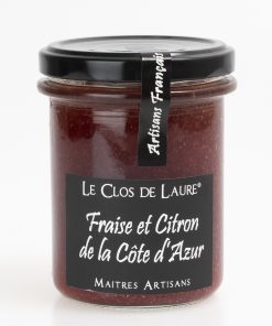 Strawberry jam “Fraises et Citrons” 220g