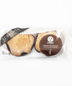 Amaretti Leibacher mit Schokolade bio, 2 Stk