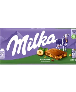 Milka Tafelschokolade Haselnuss, 90g