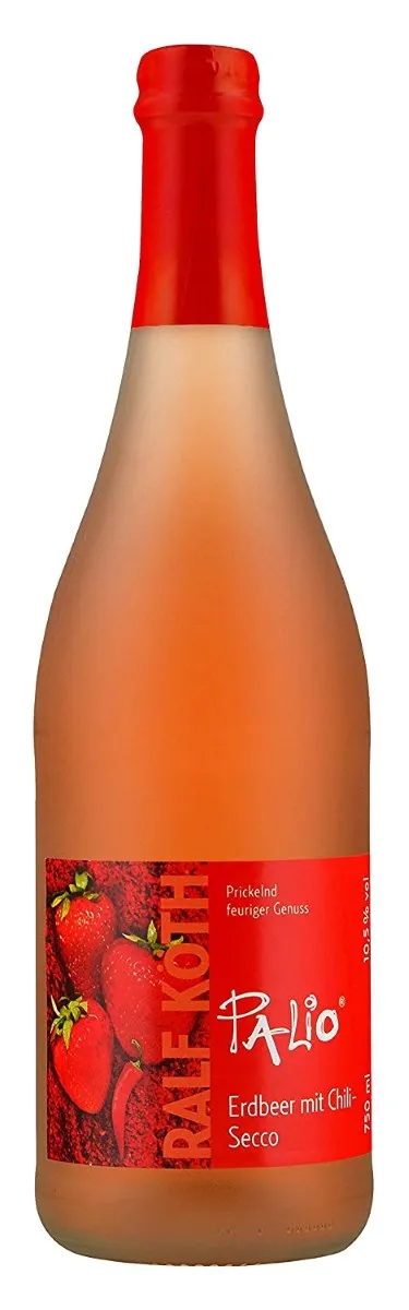 Palio – Erdbeer mit Chili Secco 0,75l – Fruchtiger Perlwein – Prämiert aus Deutschland – Bild 2
