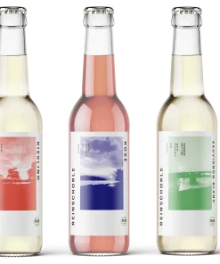 Bio Weinschorle in der Flasche 24er Mix – 8x REINSCHORLE Riesling + 8x REINSCHORLE Rosé + 8x REINSCHORLE Sauvignon Blanc
