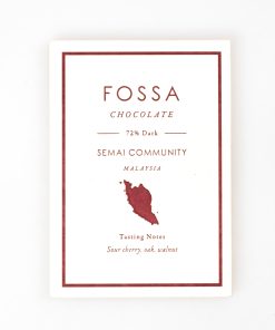 Fossa Semai Community Malaysia 72%, 50g
