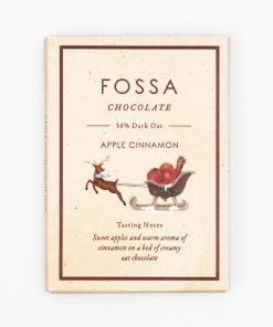 Fossa Apple Cinnamon, Oat Chocolate 56%, 50g