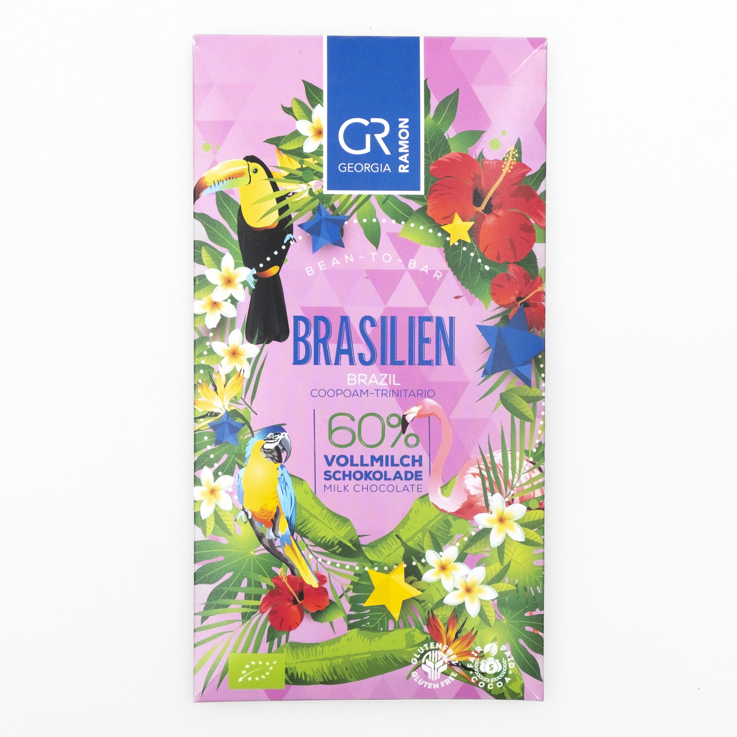 Georgia Ramon Brasilien Milch 60% bio, 50g – Bild 2