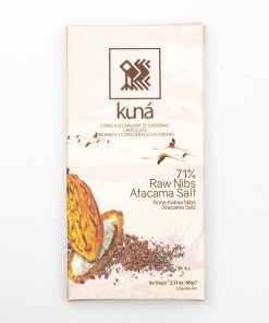 Kuna Raw Nibs/Atacama Salz bio 71%, 2x30g