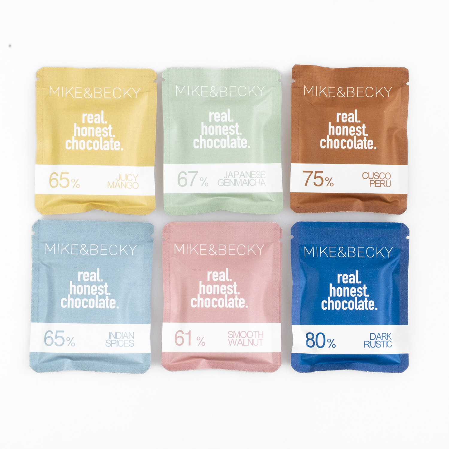 Mike & Becky Schokolade 20g 6er Set – Bild 3