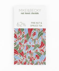 Mike & Becky Pine Nut & Spruce Tea bio 62%, 60g