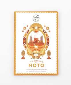 Sabadi “Noto” 60% bio mit Orangenschalen, 50g