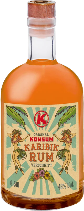 Consumption Caribbean rum blend