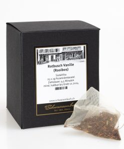 Teebeutel Rotbuschtee (Rooibos) Vanille, 25 x 2g