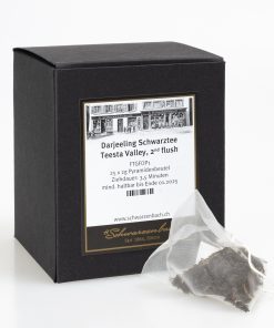 Teebeutel Darjeeling Schwarztee, 2nd fl., 25 x 2g