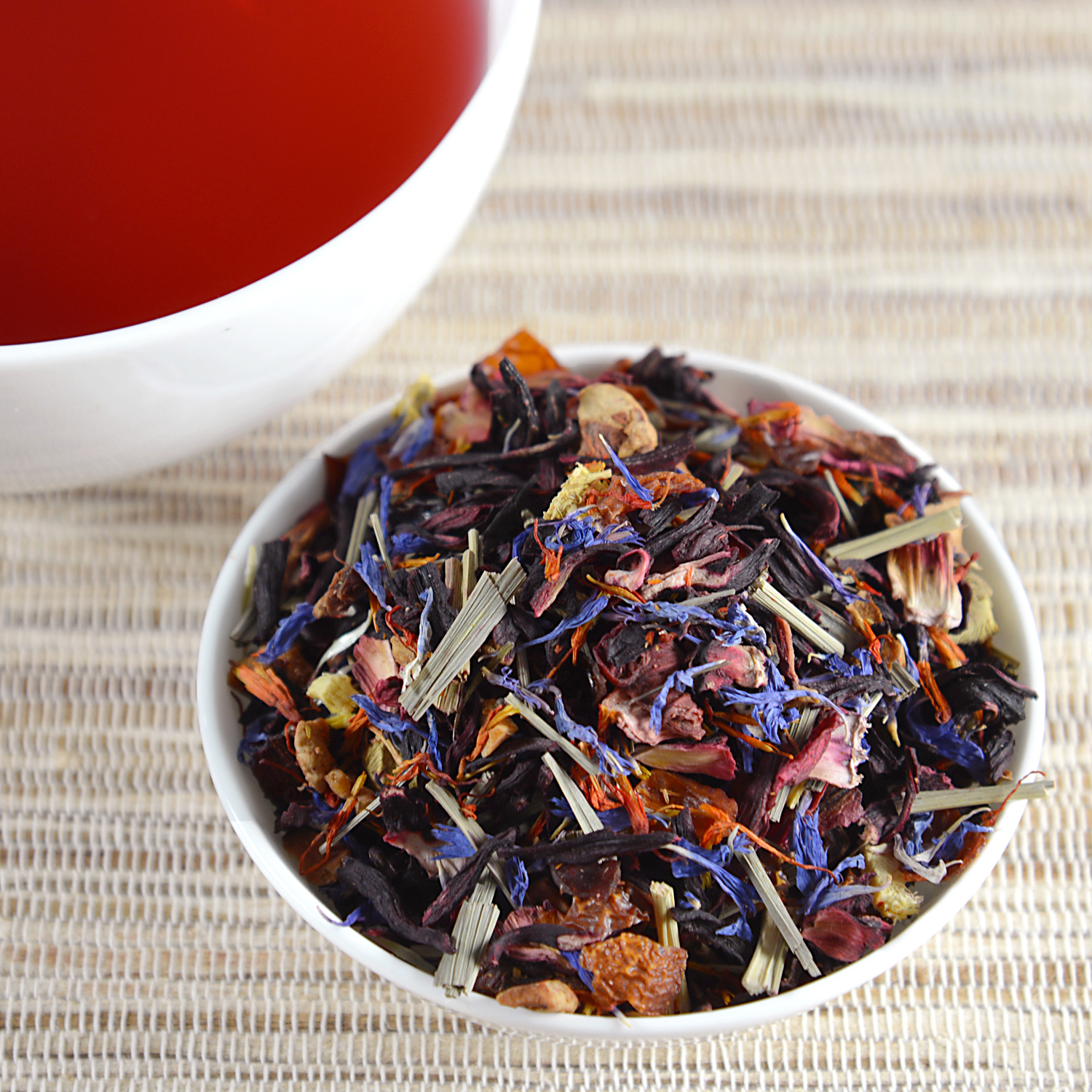 Früchtetee, Paradiesmischung