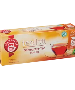 Teekanne teeflott 1 Liter Beutel „Schwarzer Tee“