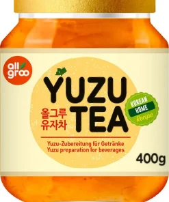 [ 400g ] ALLGROO Yuzu Tea Zubereitung für Tee und Erfrischungsgetränke mit 50% Yuzufrucht