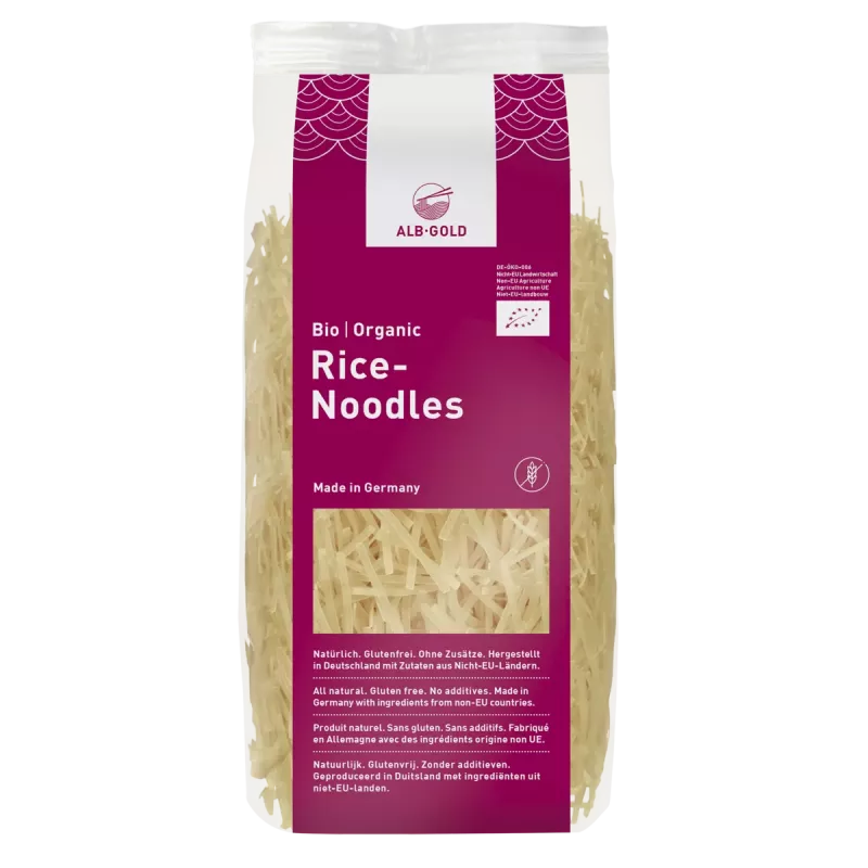 Alb-Gold – Bio Reis Noodles – 250 g – Bild 2