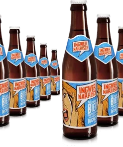 8 + 4 free bottles of Ingwer Narrisch – mixed beer drink with ginger syrup