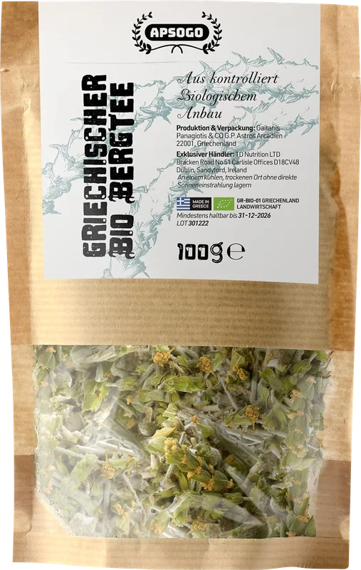 Apsogo Greek organic mountain tea