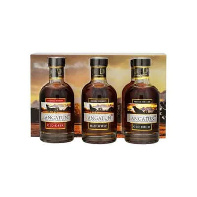 Langatun Whisky Geschenkset 3x20cl