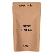 BEST Red X® Malz 100g-Pack geschrotet